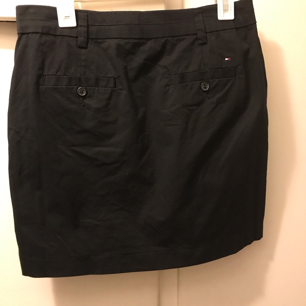Tommy Hilfiger Black High Waisted Skirt